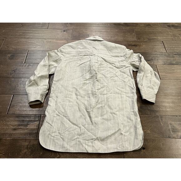 Vintage KRIZIA Womens Gray Button Up Blazer Shoulder Pads Jacket Size 4 USA - Picture 3 of 8